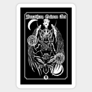 By the Light of Two Moons Sticker